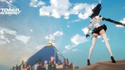 Tower of Fantasy 2.0: the Vera desert and the cyberpunk city of Mirroria teased at Gamescom!