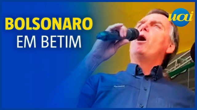 Confira os melhores momentos de Bolsonaro em Betim (MG)