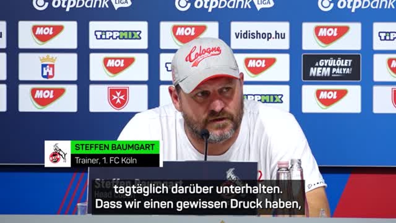 Baumgart: “Diesen Druck legen wir uns selbst auf”