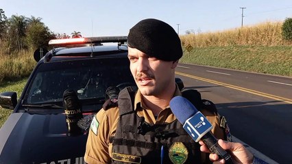 PR-323: PM explica como foi o confronto que terminou com homem morto em Umuarama