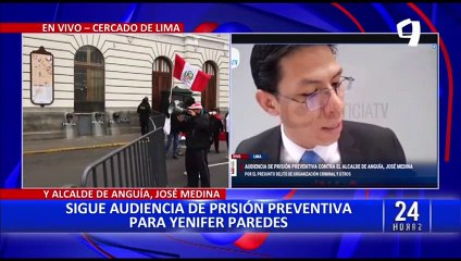 Yenifer Paredes: audiencia de prisión preventiva se suspende hasta las 2:30 de la tarde