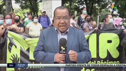 Temas del Día 24-08: Salvadoreños marchan contra capturas arbitrarias durante el estado de Excepción