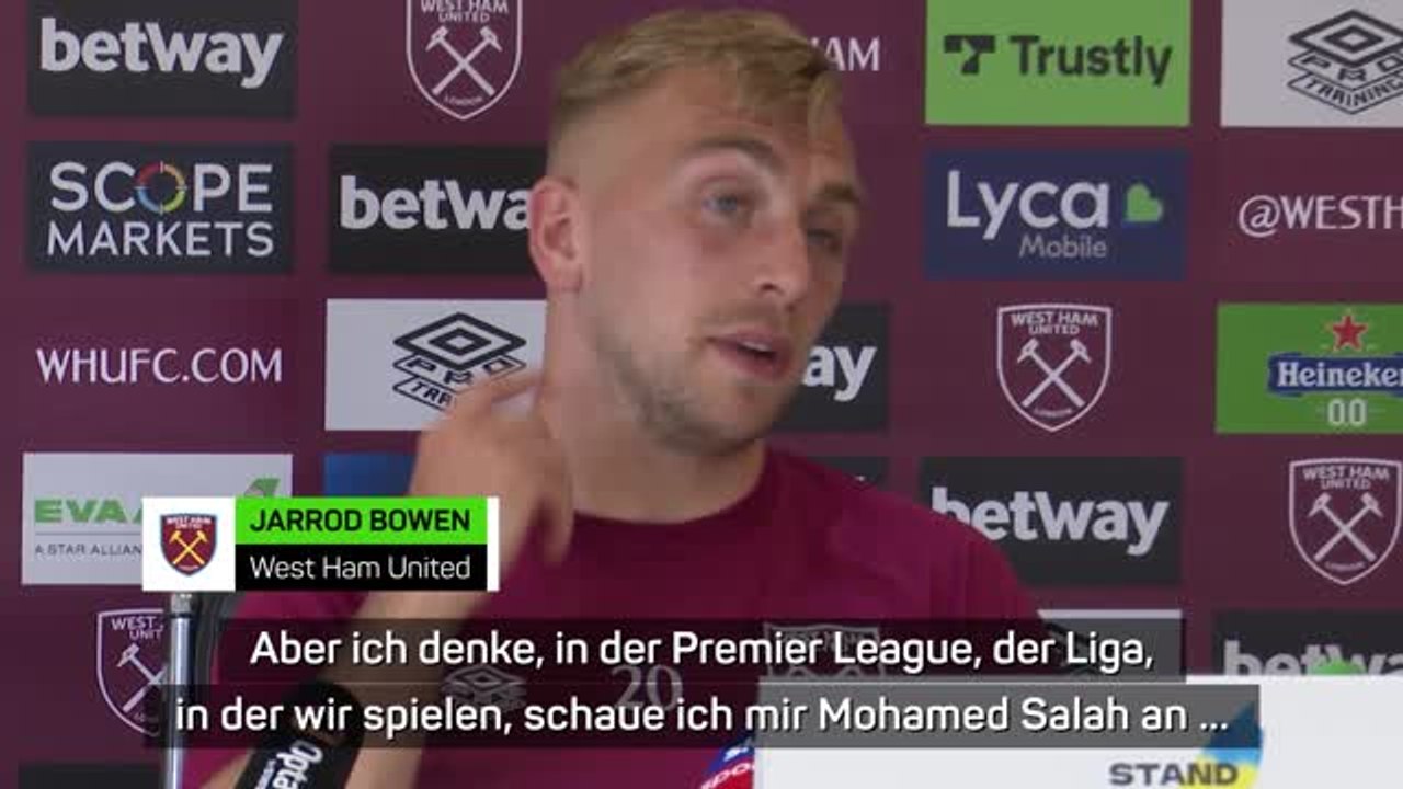 Bowen schwärmt: salah ist “der beste der besten”