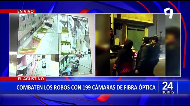 El Agustino: Combaten delincuencia con 199 cámaras de vigilancia