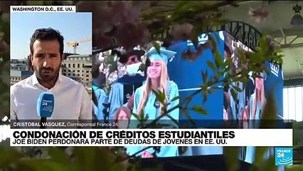 Informe desde Washington D. C.: Biden perdonará deuda estudiantil a millones de universitarios