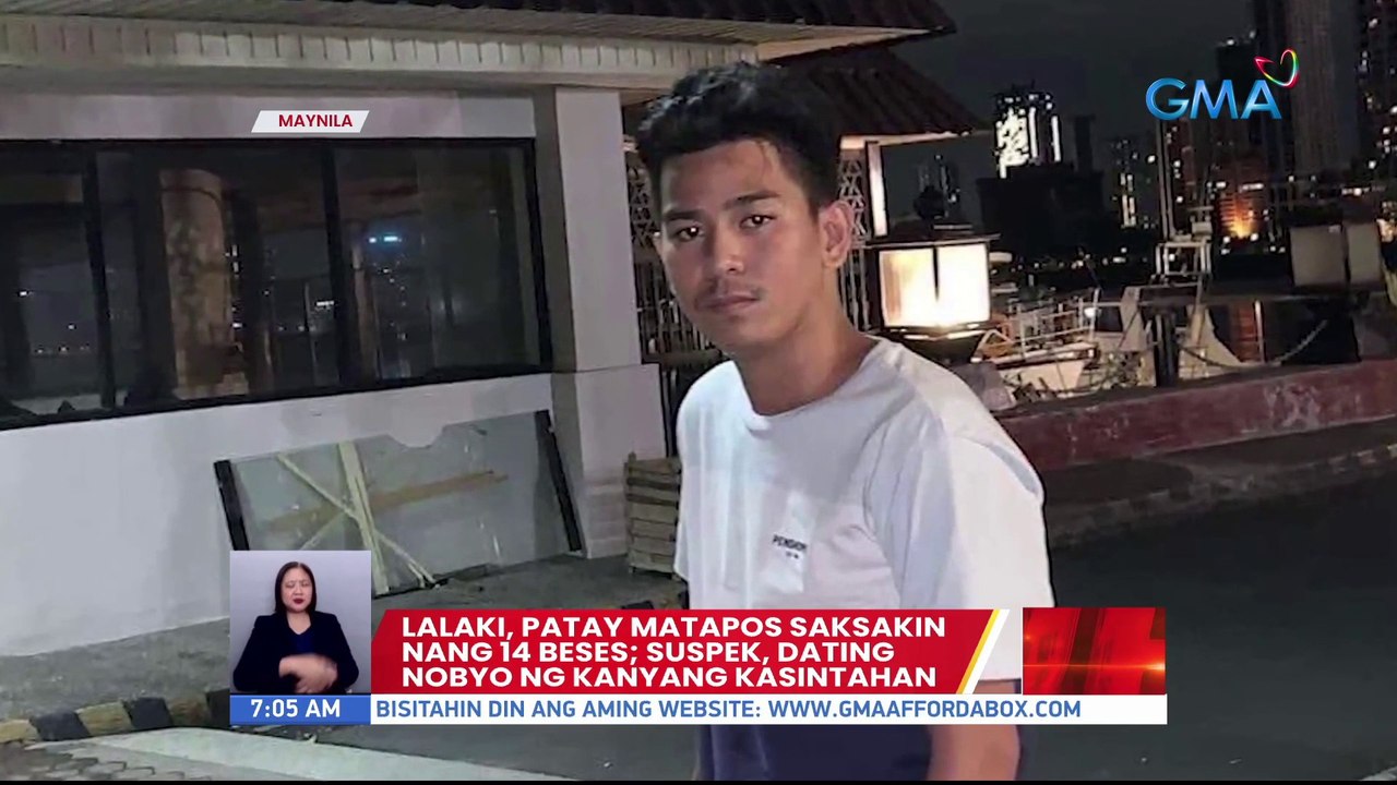 Lalaki, patay matapos saksakin nang 14 beses; Suspek, dating nobyo ng kanyang kasintahan | UB