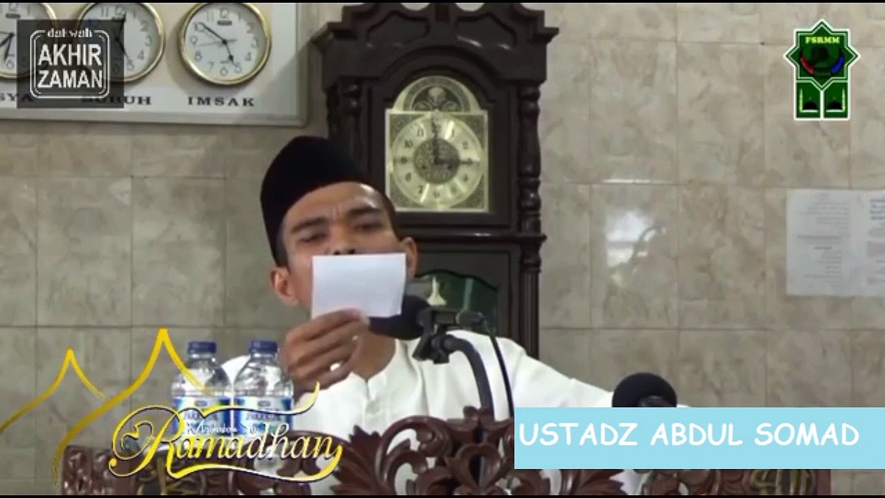 Tanya Jawab Ust  Abdul Somad  Apa Hukum Terkena Najis Saat Sholat