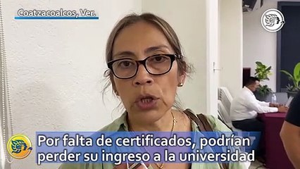 Por falta de certificados, podrían perder su ingreso a la universidad