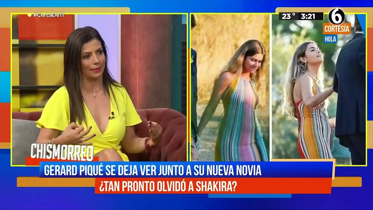 Gerad Piqué se deja ver con su nueva novia
