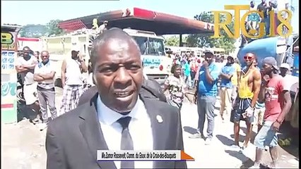Entèvansyon Komisè Gouvènman Kwadèboukè a sou eksplozyon ki pase nan ponp gaz Bonrepo a