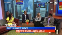 Gussy rompe el silencio tras fotos besando a Ángela Aguilar