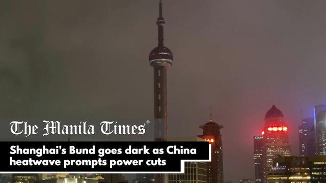 Shanghai's Bund goes dark as China heatwave prompts power cuts