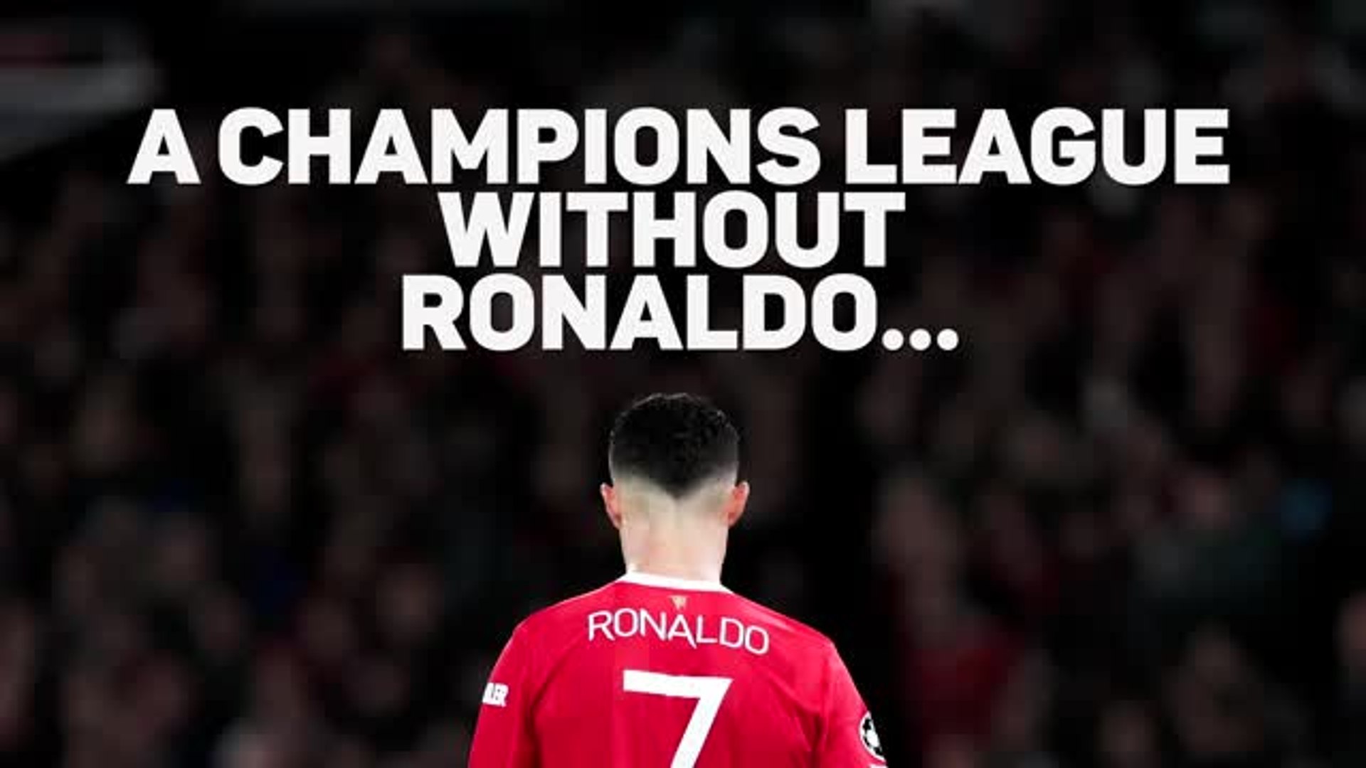 ⁣A Champions League without Ronaldo...