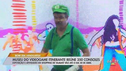 Ju-Sama no Museu Itinerante do Vídeo Game 2022 em Taubaté