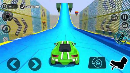Impossible Car Stunt Driver Games LV 8 12 V4 2022 - Mega Ramp Mode / Android GamePlay #2