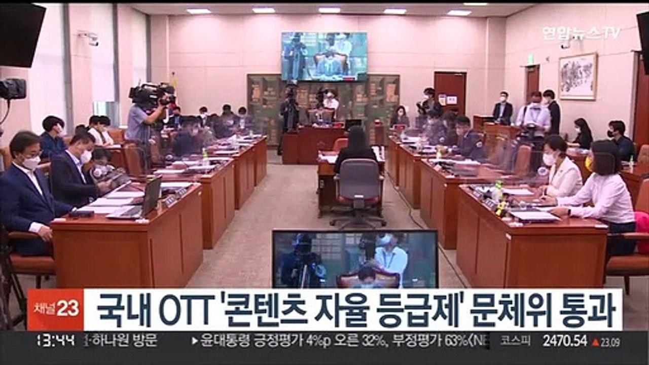 국내 OTT '콘텐츠 자율 등급제' 문체위 통과
