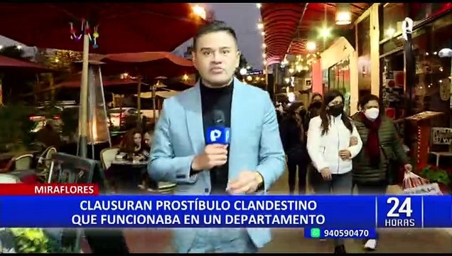 Miraflores: allanan y clausuran inmueble donde se ejercía la prostitución clandestina