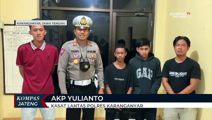 Hindari Razia Knalpot, Pemotor Serempet Mobil