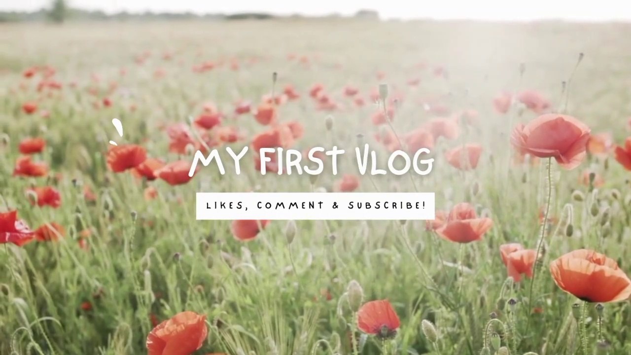 MY FIRST VLOG ♥️