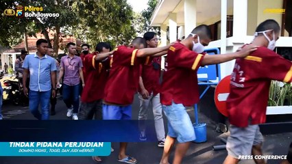 Polres Bondowoso Berhasil Ungkap Kasus Perjudian konvensional dan Online