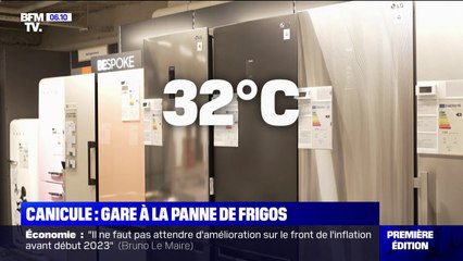 Canicule: les pannes de frigidaires ont augmenté avec les fortes chaleurs