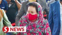 Rosmah arrives at KL court complex for Najib’s 1MDB trial