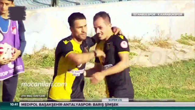 İstanbulspor 1-0 Kardemir Karabükspor [HD] 14.12.2017 - 2017-2018 Turkish Cup 5th Round 2nd Leg