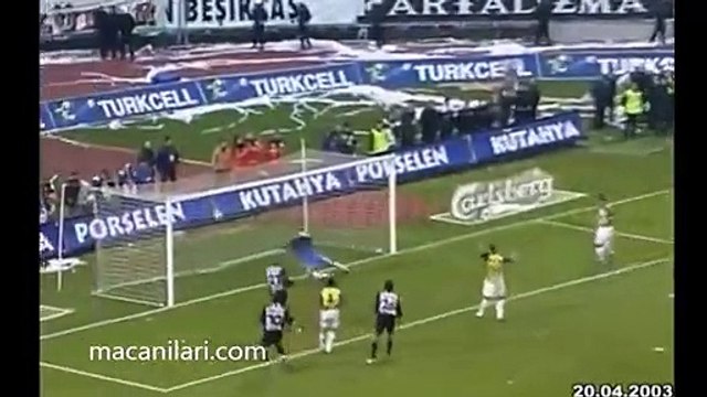 Beşiktaş 2-0 Fenerbahçe 20.04.2003 - 2002-2003 Turkish Super League Matchday 28