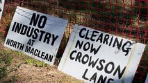 Locals despair for flora and fauna as work begins on large industrial area in West Logan