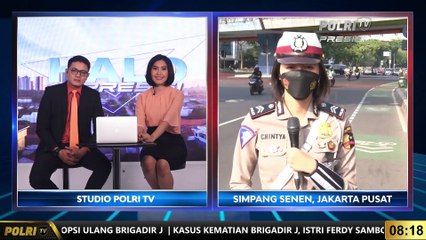 Live Pantauan Arus Lalu Lintas NTMC Pagi (25/8/2022)