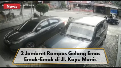 Gelang Emas Emak-Emak Dijambret Dua Pria Pakai N-Max Usai Balik Dari Apotek di Pekanbaru !!