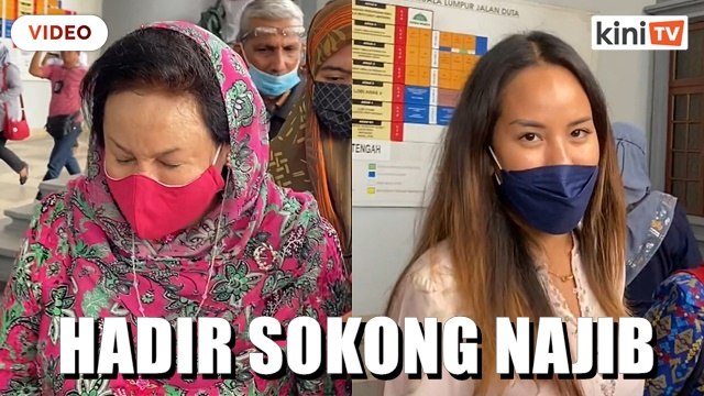 Rosmah, Nooryana hadir beri sokongan buat Najib di mahkamah