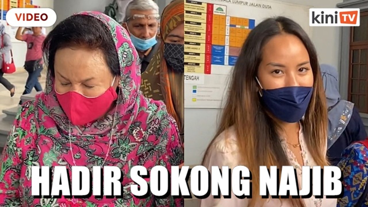 Rosmah, Nooryana hadir beri sokongan buat Najib di mahkamah