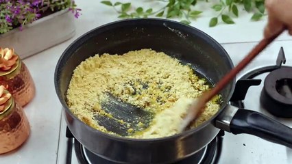 बेसन का हलवा सही माप के साथ जो मुँह में घुल जायें _ Besan ka Halwa Recipe _ Halwa _ KabitasKitchen