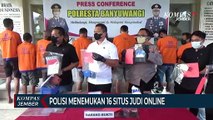 Bekuk 27 Penjudi dan Bandar Judi Online, Polisi Temukan 16 Situs Judi Online