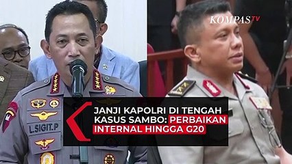 Janji Kapolri di Tengah Kasus Sambo: Perbaikan Internal hingga Hadapi G20