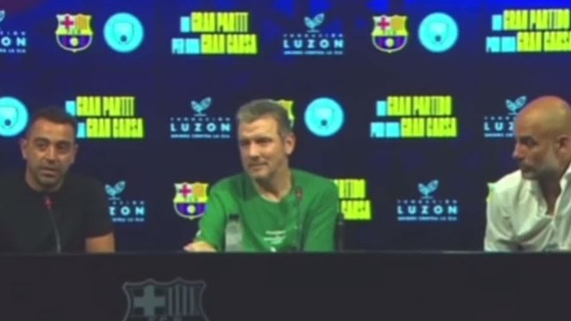 Guardiola no supo dónde meterse: su reacción al escuchar a Xavi hablar de Bernardo Silva en directo
