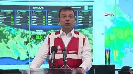 İmamoğlu'ndan 'sağanak yağış' açıklaması