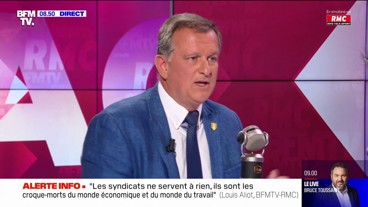 Louis Aliot, à propos de la présidence du RN: "Je ne suis pas dans une guerre contre Jordan Bardella"