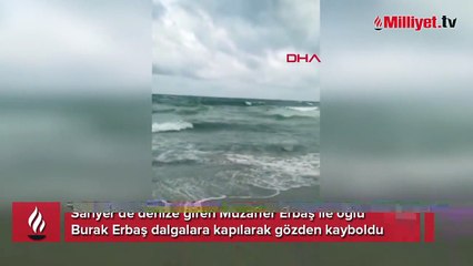 Sarıyer'de denizde dehşet! Baba boğuldu oğlu kayıp