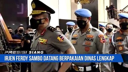 Sambo Datang Berseragam Irjen