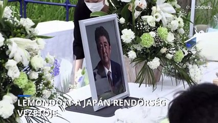 Gyenge volt Abe Sinzó védelme, távozik a japán rendőrség vezetője