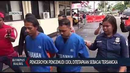 Pengeroyok Pengemudi Ojol Ditetapkan Sebagai Tersangka