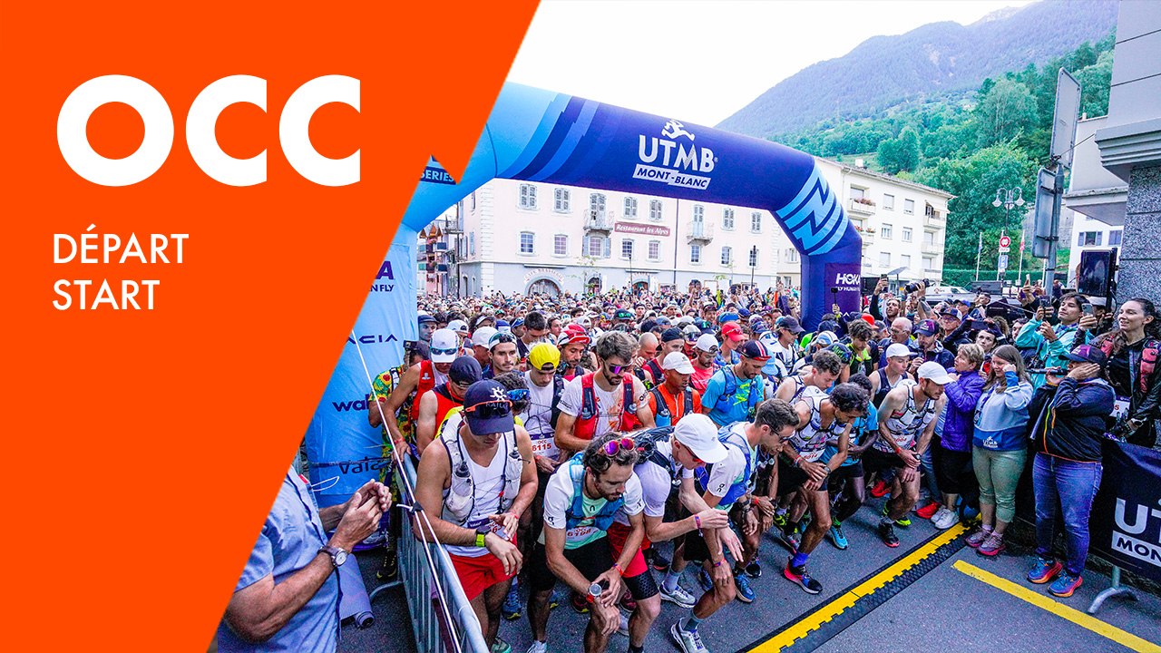 UTMB Mont-Blanc 2022 - OCC : le départ / the start