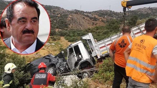 İbrahim Tatlıses trafik kazası geçirdi