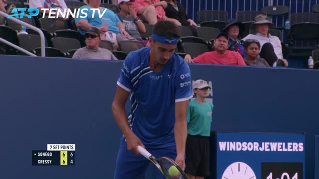 Highlights: Sonego schreit Winston-Salem wach