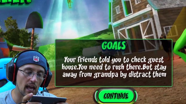 GRANNY HIDE n SEEK in GRANDPA's House w_ Alien Neighbors (FGTEEV Weird Funny Game)