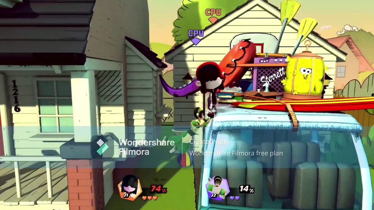 Nickelodeon All-Star Brawl Tournament: Fase de Grupos J1 5 Lucy Loud VS Toph