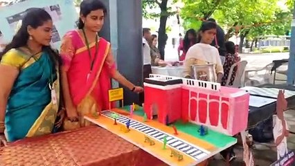 स्टेल्ला मैरीस की छात्राओं ने पेश किए मॉडल