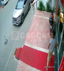 Şehidin motosikletini  3 dakikada parçalayıp çaldılar